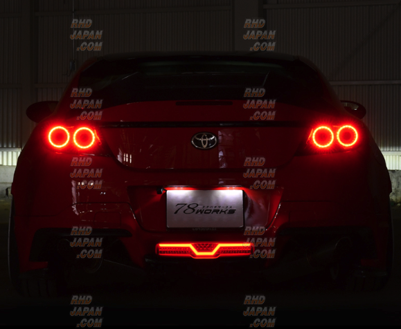 78 Works LED Tail Lamp Set RS Series Red Type - BRZ ZD8 GR86 ZN8